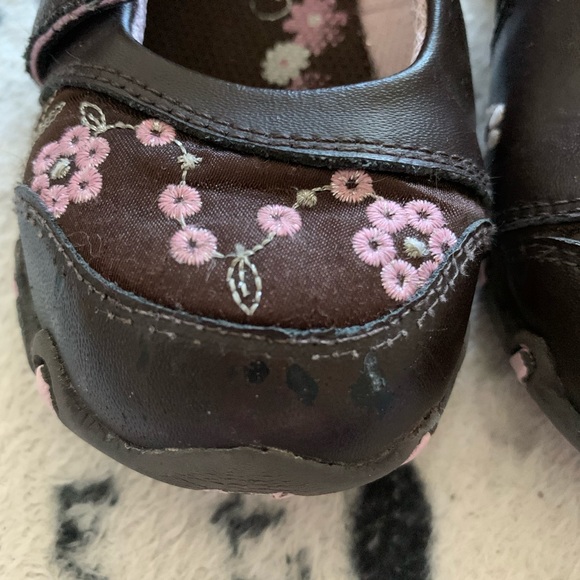 Skechers toddlers brown abs pink shoes size 8 - Picture 3 of 12